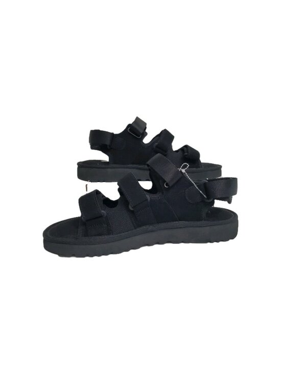 UGG Mens Size 12 GOLDENCOAST Strap Sandals Black Suede Adjustable Sport Open Toe main image 5